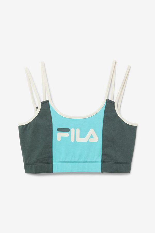 Sutias Esportivos Fila Mulher Azuis Turquesa - Fila Crop Loja Online Portugal,OLSQ-46795